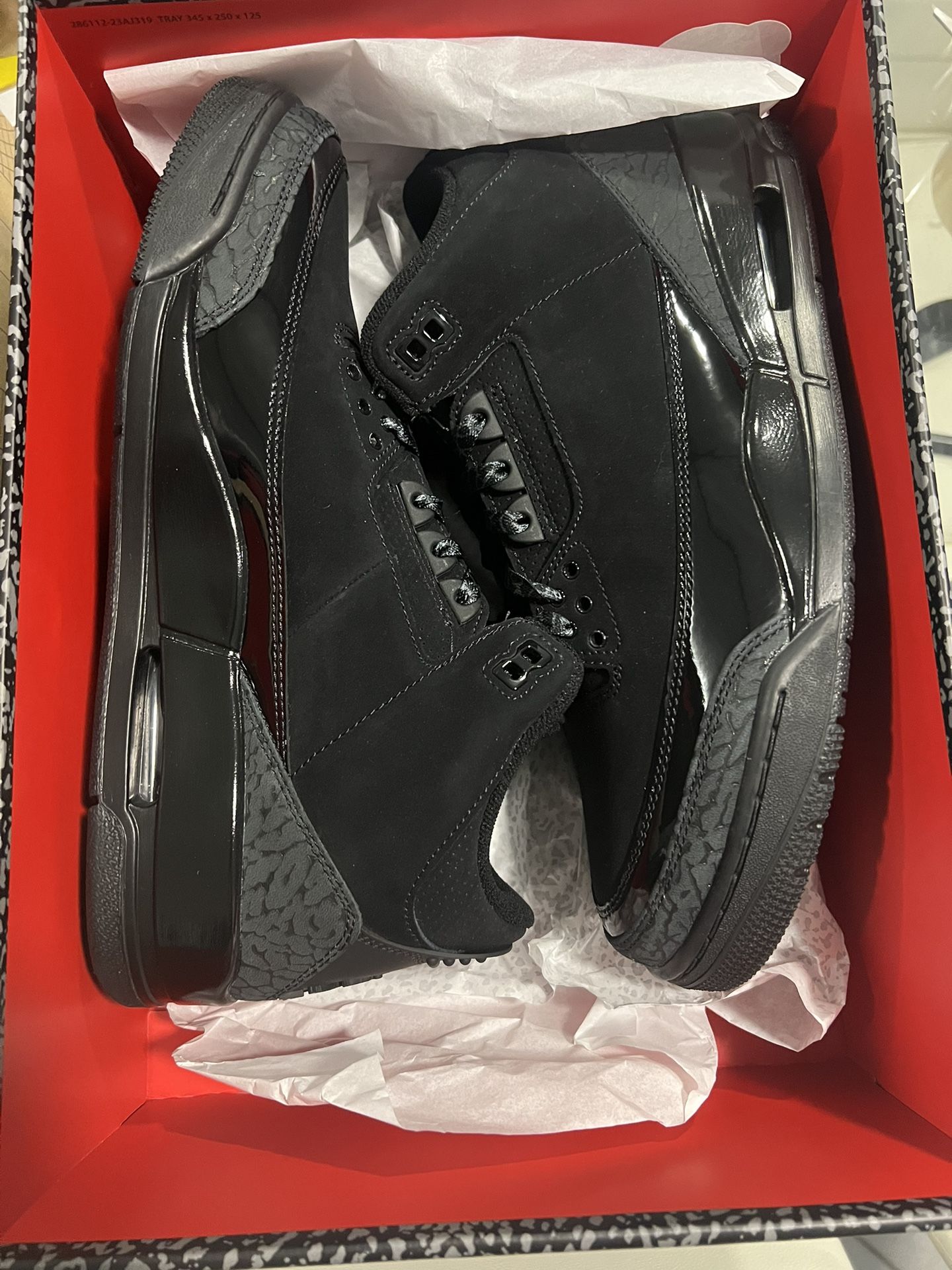 Jordan 3 Black Cat Retro New