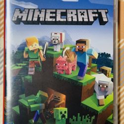 Minecraft for Nintendo Switch Tested With Case Fast Shipping Works