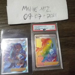 Nessa Full Art And Nessa Secret psa9 