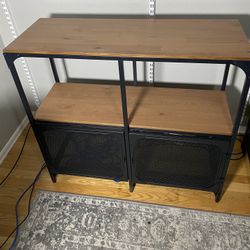 Medium Metal Shelving Unit w/Cabinets
