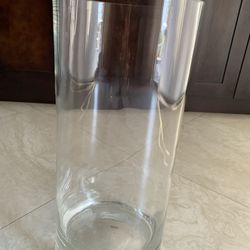 Tall Glass Vase