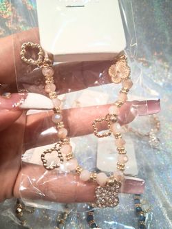 New Clover Rhinestone Bracelets - $3 Each