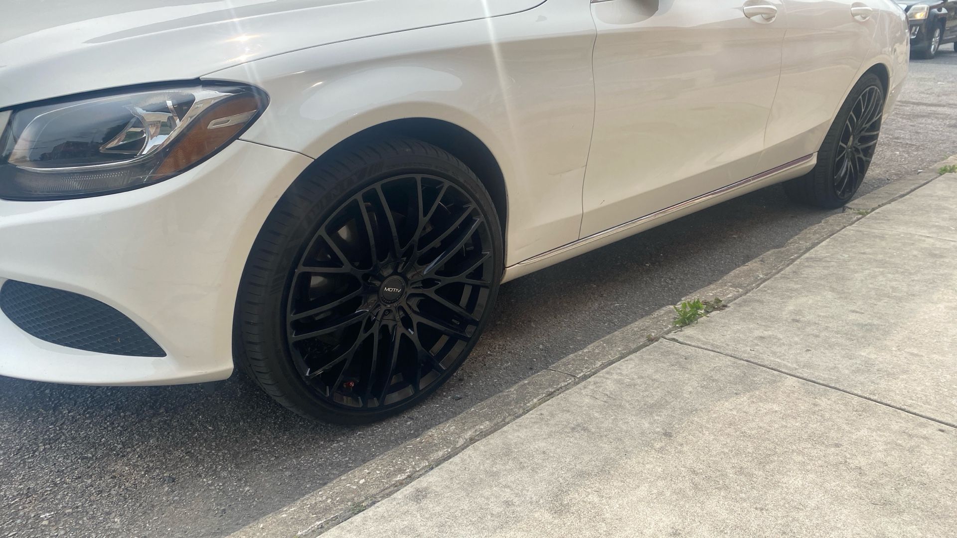 20 Inch Motive Wheels Gloss Black W/tires