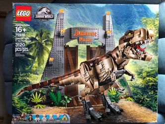 Jurassic Park T Rex Rampage Lego
