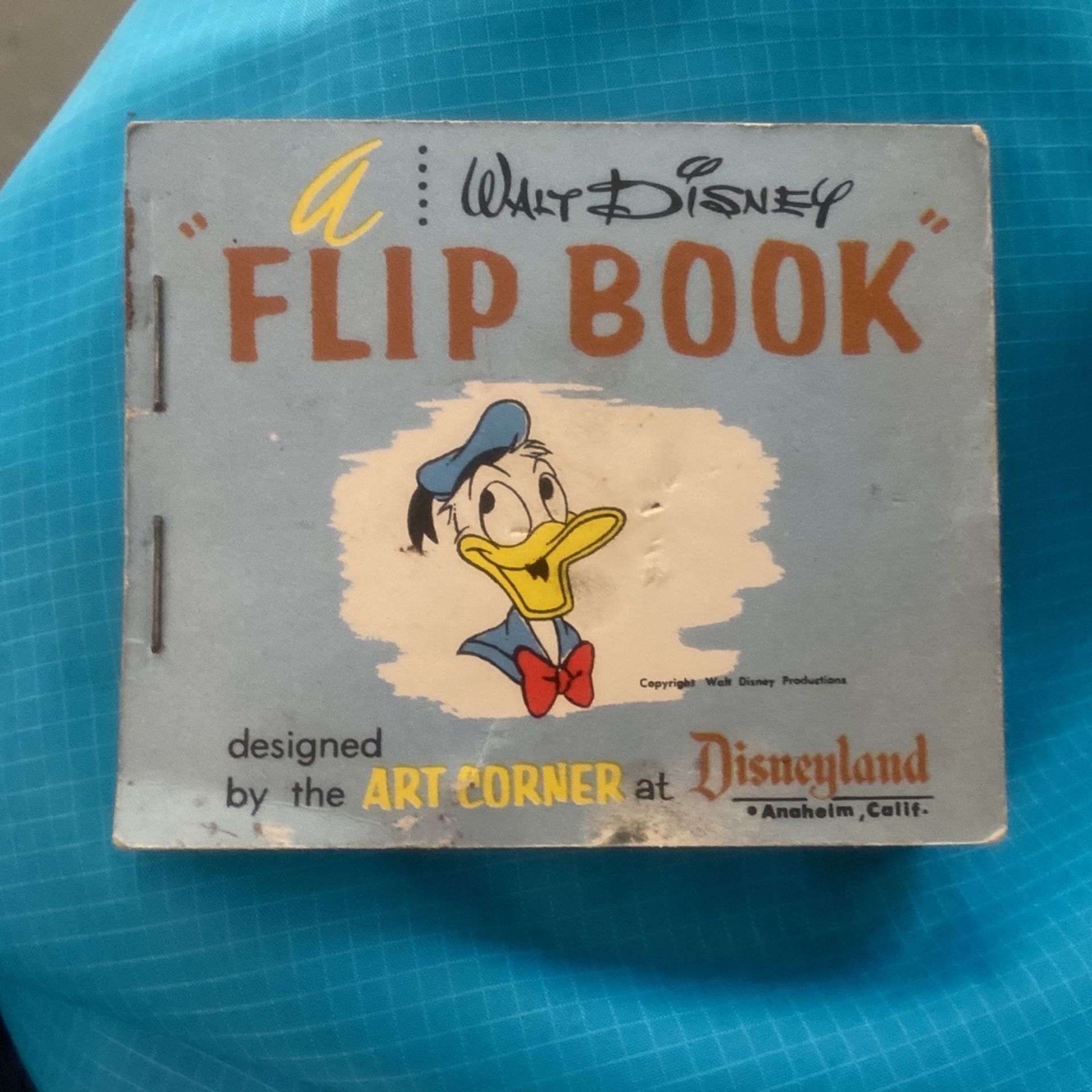 Disney Flip Book Donald Duck 1950’s ?