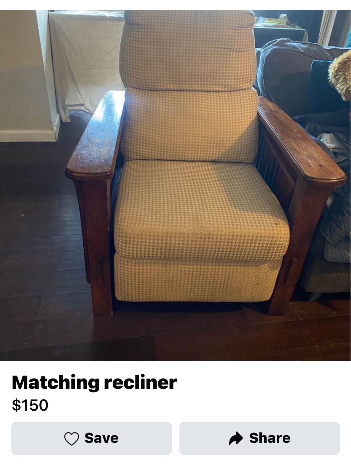 Matching Recliner
