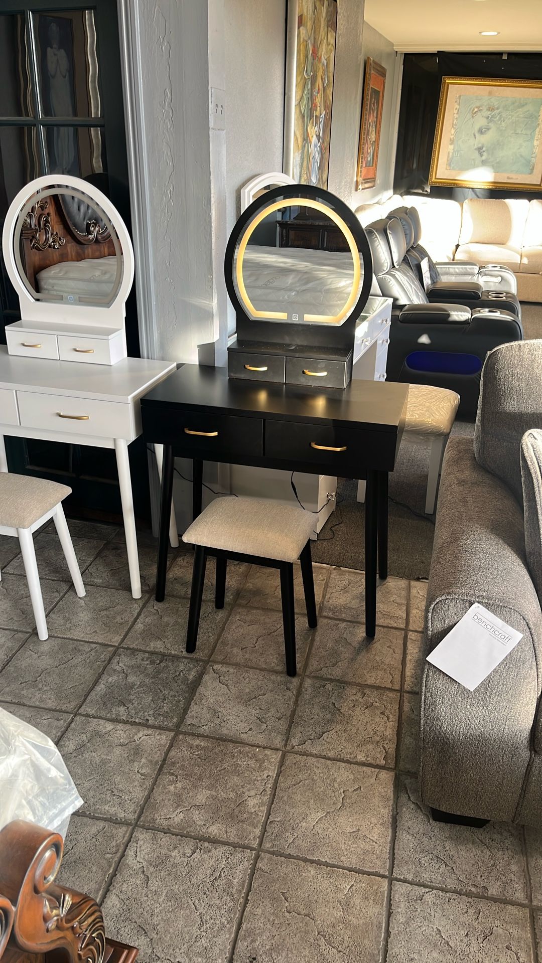 Black and WHITE vanities