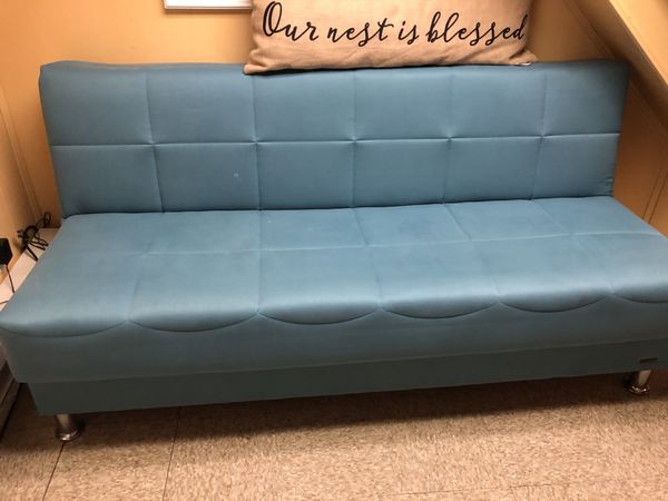 Sofa Bed Futon Light Baby Blue For In Philadelphia Pa Offerup Sofa Bed Futon Light Baby Blue