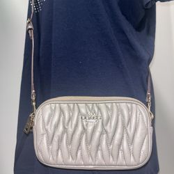 Coach Gathered Leather Double Zip Crossbody