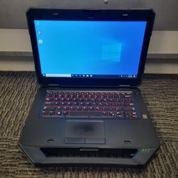 VERY FAST Dell Rugged 14 Touchscreen Toughbook Core I5 Laptop 16 GB RAM 256 GB SSD RBG KEYBOARD LTE 