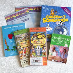 Music & Art Books, CDs, Lesson Plans & Teaching Materials for Preschool PreK Teachers, Parents, Homeschool, Early Childhood Education Supplies