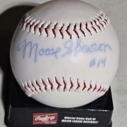 MOOSE SKOWRON SIGNED BASEBALL!
