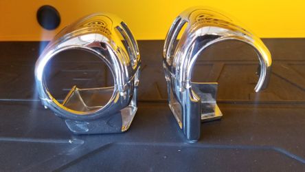 Harley Davidson chrome control covers 08-13 Touring models