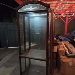 Glass  Cabinet set Of 2
