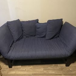 Sofa/bed & High Top Dining Table With Four Chairs 