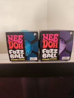 2 NEEDOH FUZZ BALLS