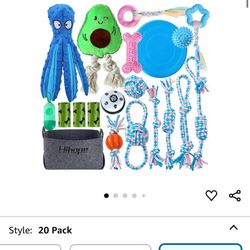 Dog 20 Pack Toys
