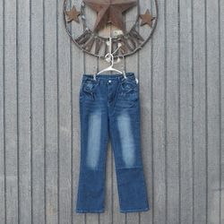 Stretch Denim Jeans New XXL Butterfly Pockets