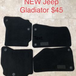 Original carpet floor mats for Jeep Gladiators