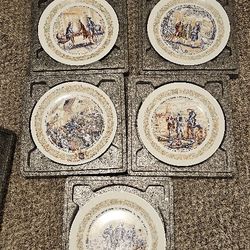 Antique plates