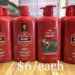 Old Spice Body Wash $6/each