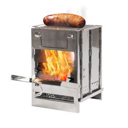 Portable Stainless Steel Folding Camp Stove