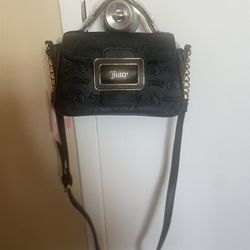 Black Made You Look Juicy Couture Crossbody