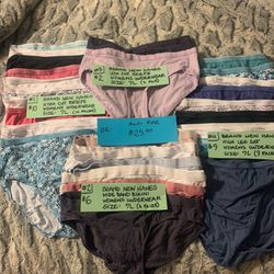 BRAND NEW/SIZE 7L /Women’s Hanes Underwear
