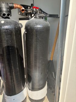 Water softener tanks