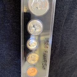 1958 P Proof Silver Set 