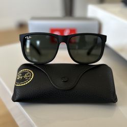New Ray Ban JUSTIN Sunglasses RB4165