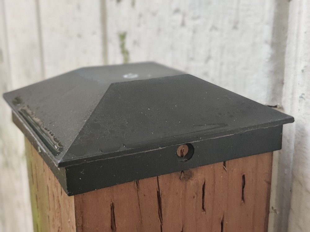 FENCE POST CAPS