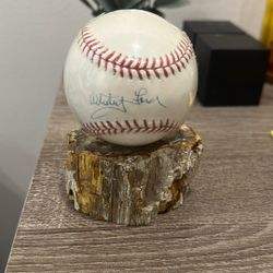 Whitey Ford Autograph Baseball