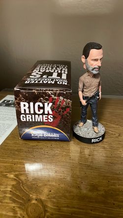 walking dead, Rick bubblehead and Journal