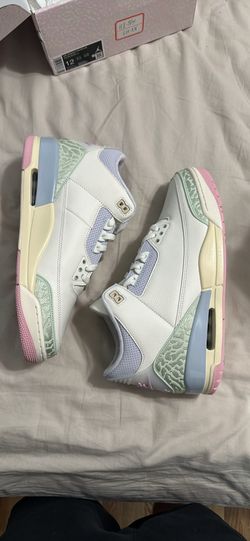 Mens 12US air jordan 3 R£P$ ‘Spring is in the Air’ shoese