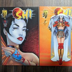 Shi The Way Of The Warrior#8 & 9 Crusade Comics 1996