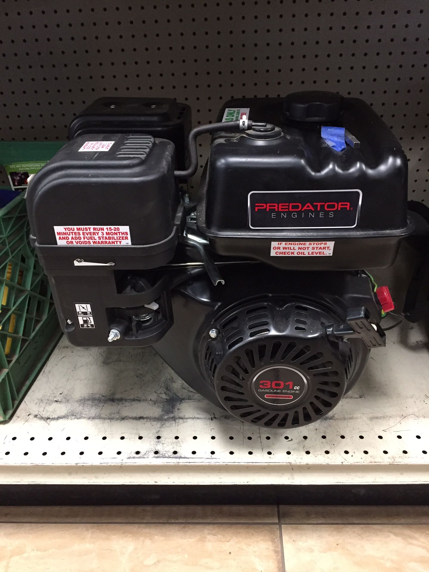 Predator 8hp 301cc engine