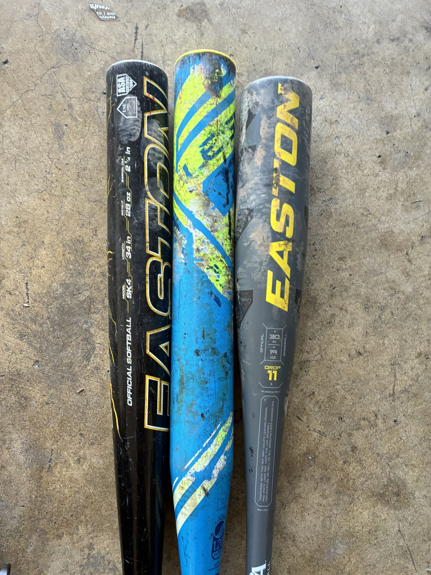 Softball bats
