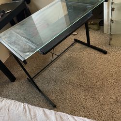 Glass Top office/pc desk