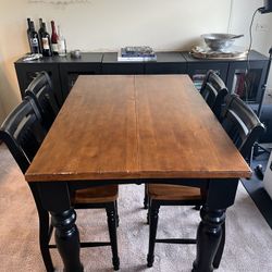 High Top Dining Room Table With Chairs