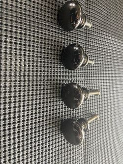 Drawer And Cabinet Pull Knobs - Single Hole Black