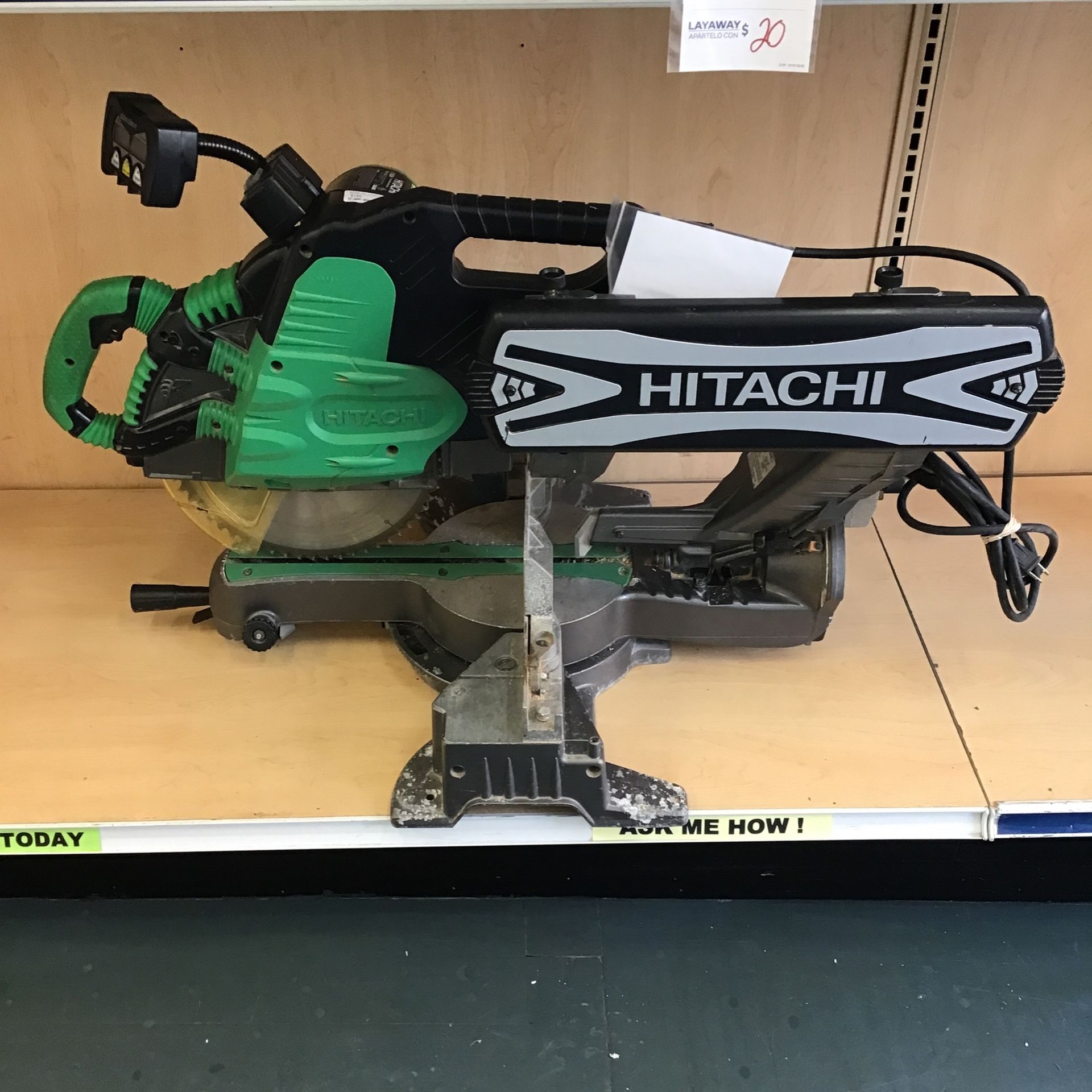 Hitachi C12LSH 12’’ Slide Compound Miter Saw for Sale in Chicago, IL