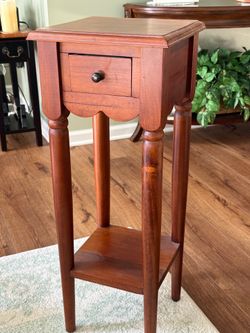Side table with drawer