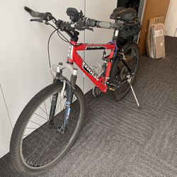 Mountain Bike  With Front And Rear Shocks 