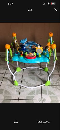 FINDING NEMO BABY ACTIVITY JUMPER MUSIC LIGHTS AND SONGS WORKS!!!!