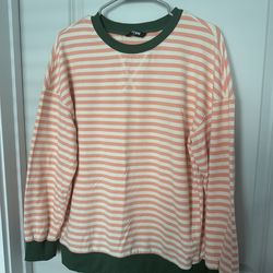 Brand new striped pullover sweater - never worn!