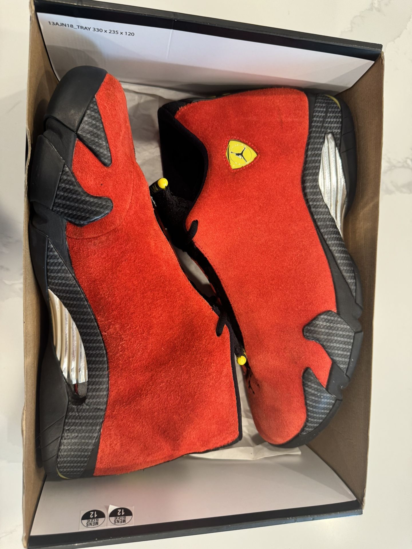 Jordan 14 Retro, Ferrari