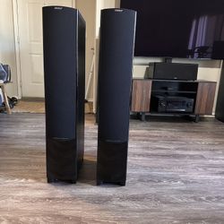 Energy CF-50 Tower Speakers + ESW-8 Sub - Great Sound, Local Pickup