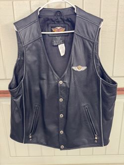Authentic Harley Vest 20th Year Anniversary