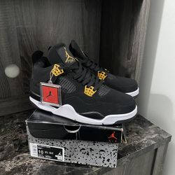 Nike Air Jordan 4 Retro Black/Gold